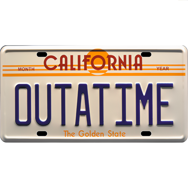 Matrícula OUTATIME California