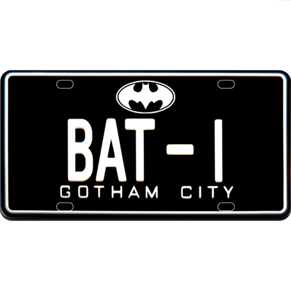 Matrícula BAT-1 Gotham City