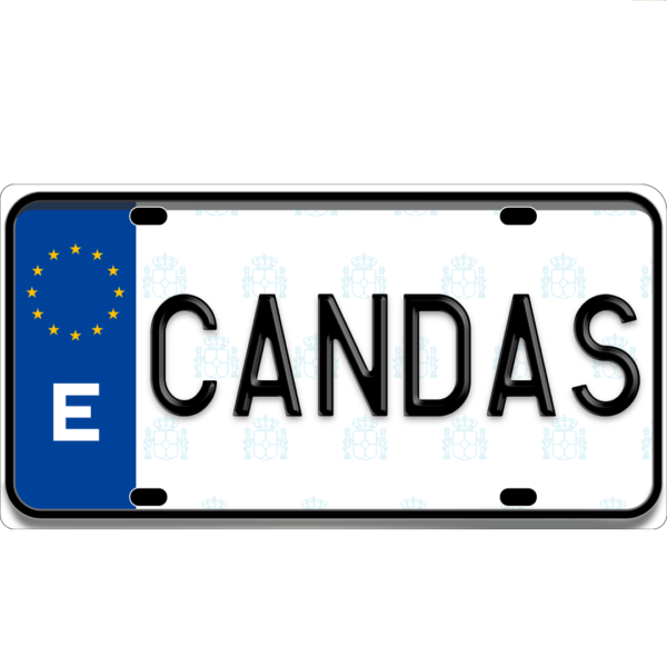 Matrícula Candás Europea