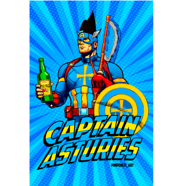 Cartel 20x30 Capitán Asturies