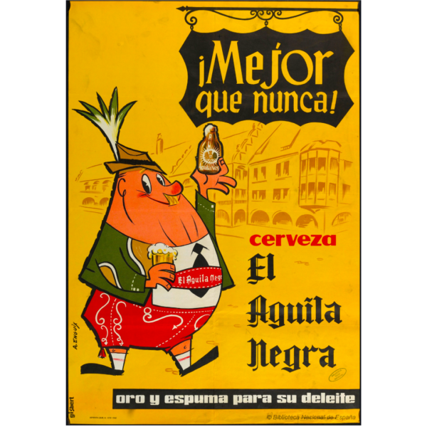 Cartel 20x30 El Águila Negra