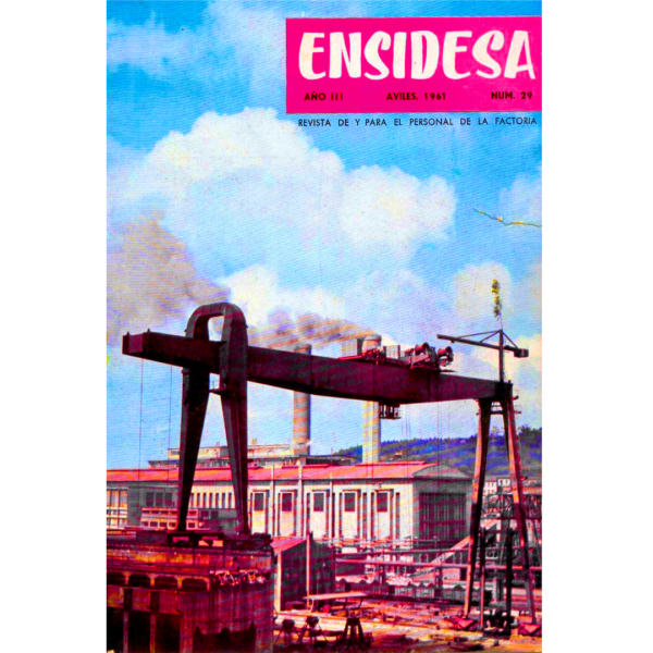 Cartel 20x30 Ensidesa Fábrica