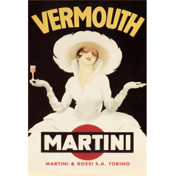 Cartel 20x30 Vermouth Martini