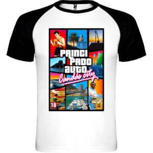 Camiseta Bicolor GTA Candás