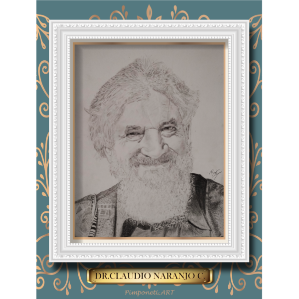 Cartel Aluminio 20x15 Dr. Claudio Naranjo