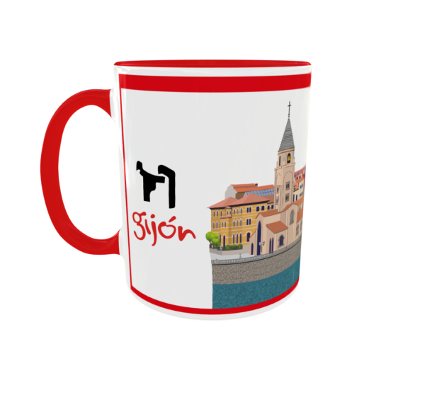 Taza Bicolor Gijón