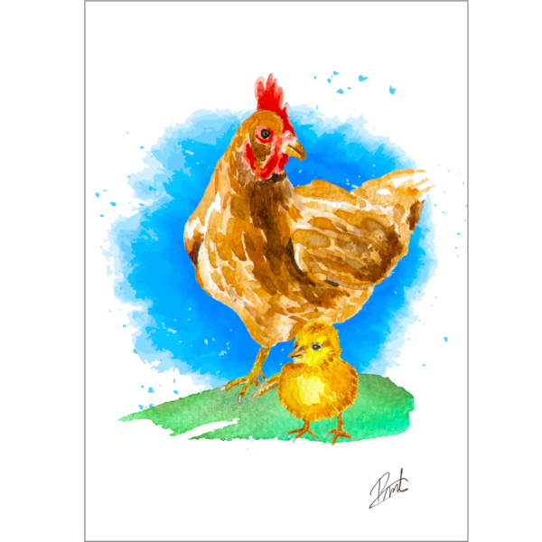 Reproducción Gallina