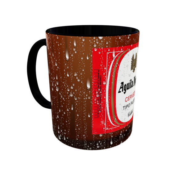 Taza Bicolor Aguila Negra 80S - Imagen 3