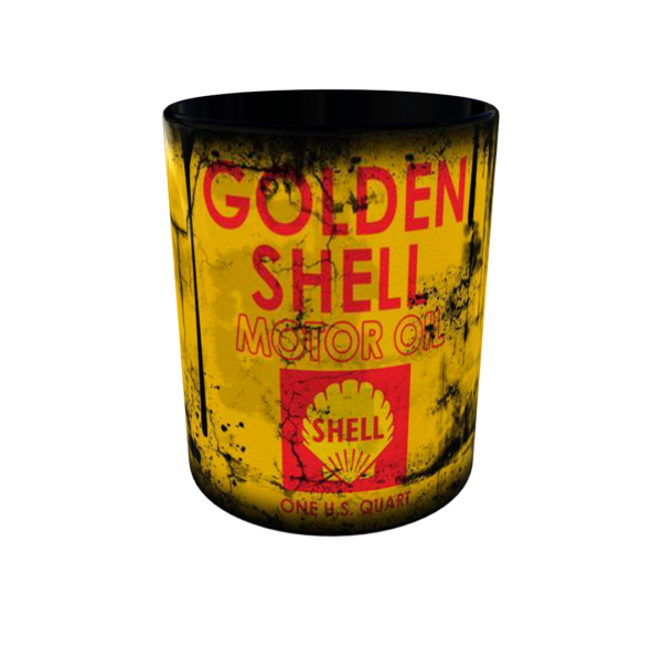 Taza Bicolor Golden Shell