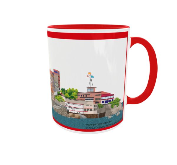 Taza Bicolor Gijón - Imagen 2