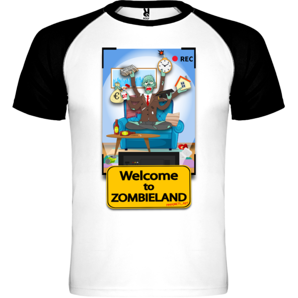 Camiseta Bicolor Zombieland