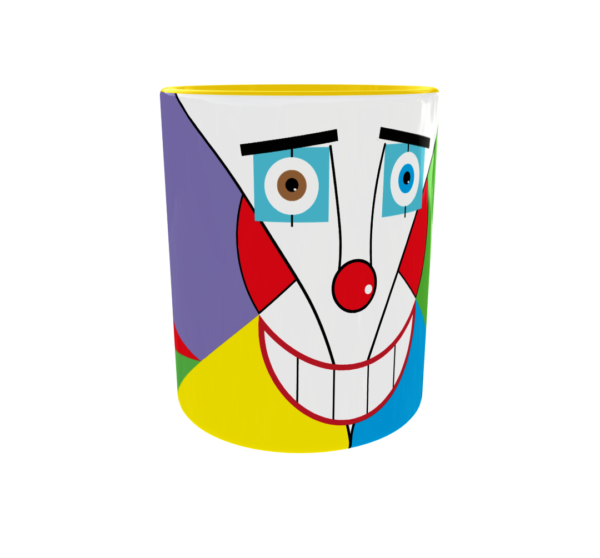 Taza Bicolor Clown