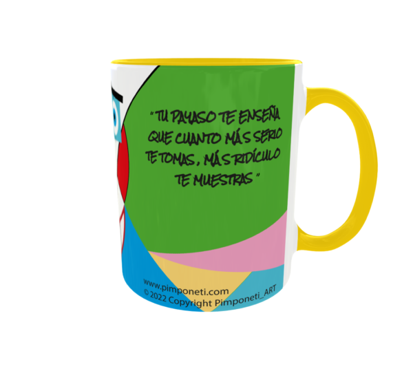 Taza Bicolor Clown - Imagen 2