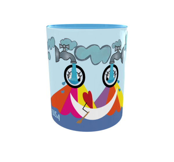 Taza Bicolor Río de risa