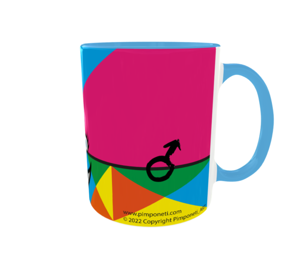 Taza Bicolor Unión Fm - Imagen 2
