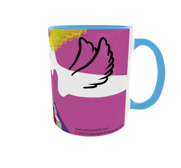 Taza Bicolor Somos Uno - Imagen 2