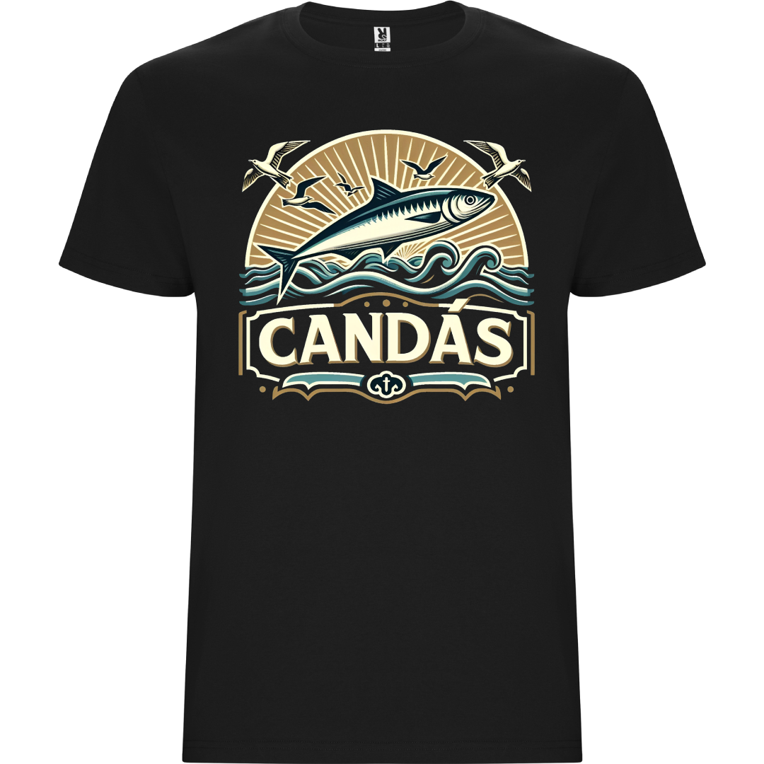 Camiseta Unisex Candás Sardina
