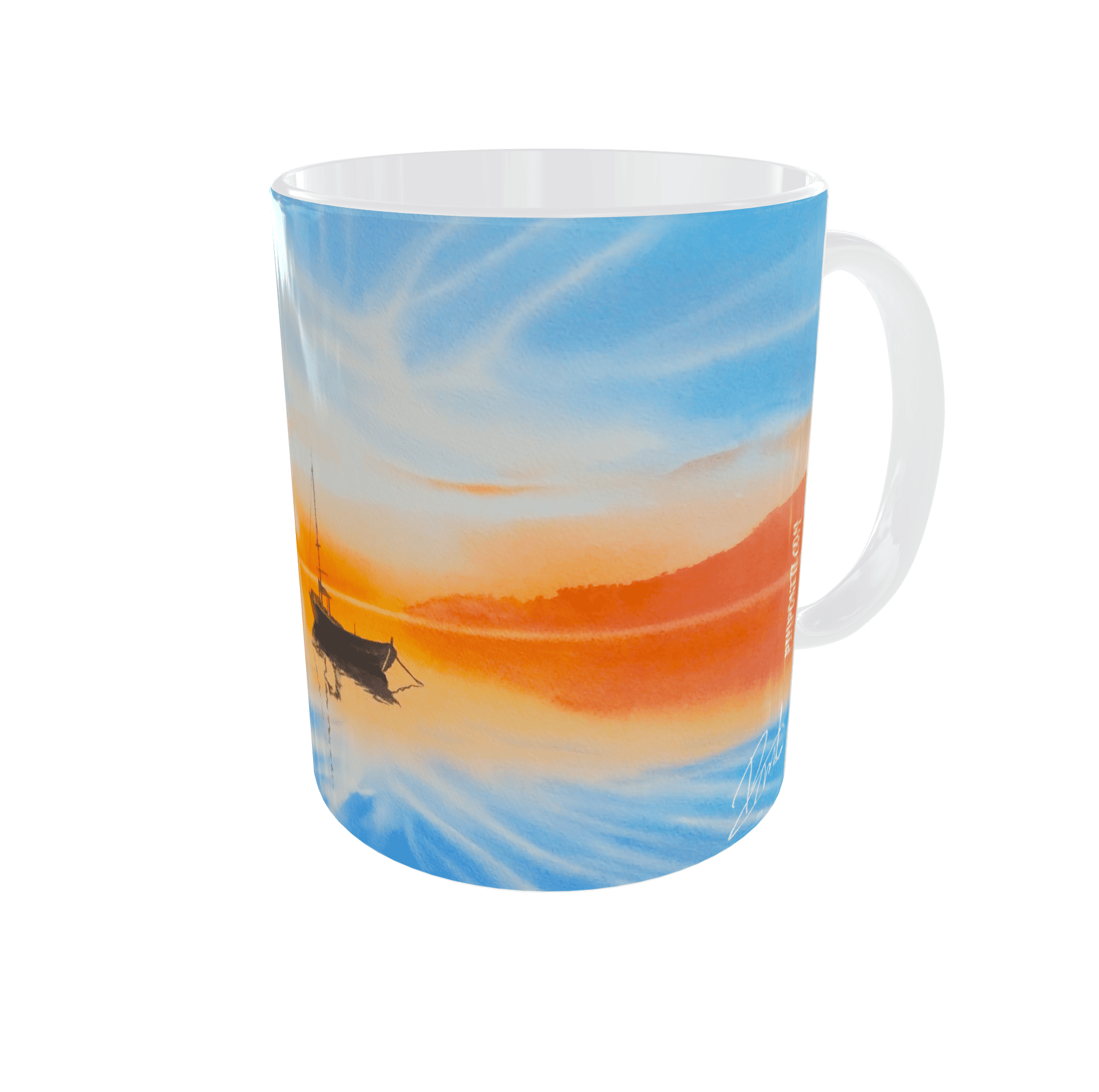 Taza Atardecer Mar - Imagen 3