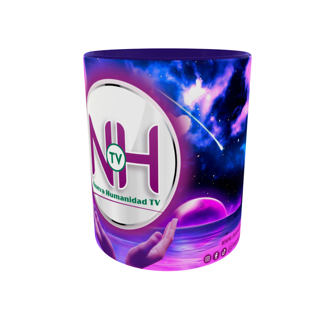 Taza Bicolor Nueva Humanidad TV - Imagen 5