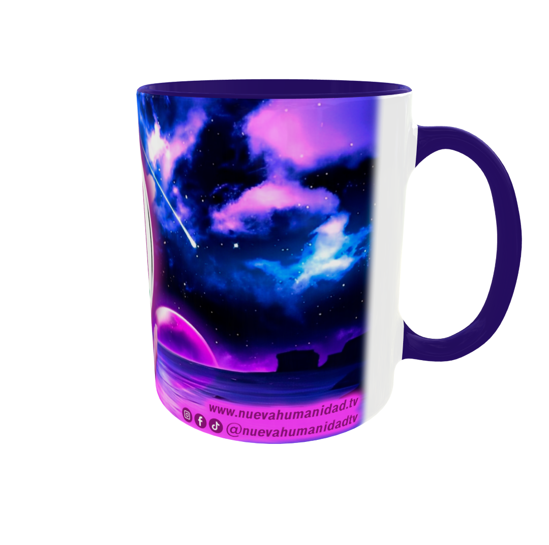 Taza Bicolor Nueva Humanidad TV - Imagen 7