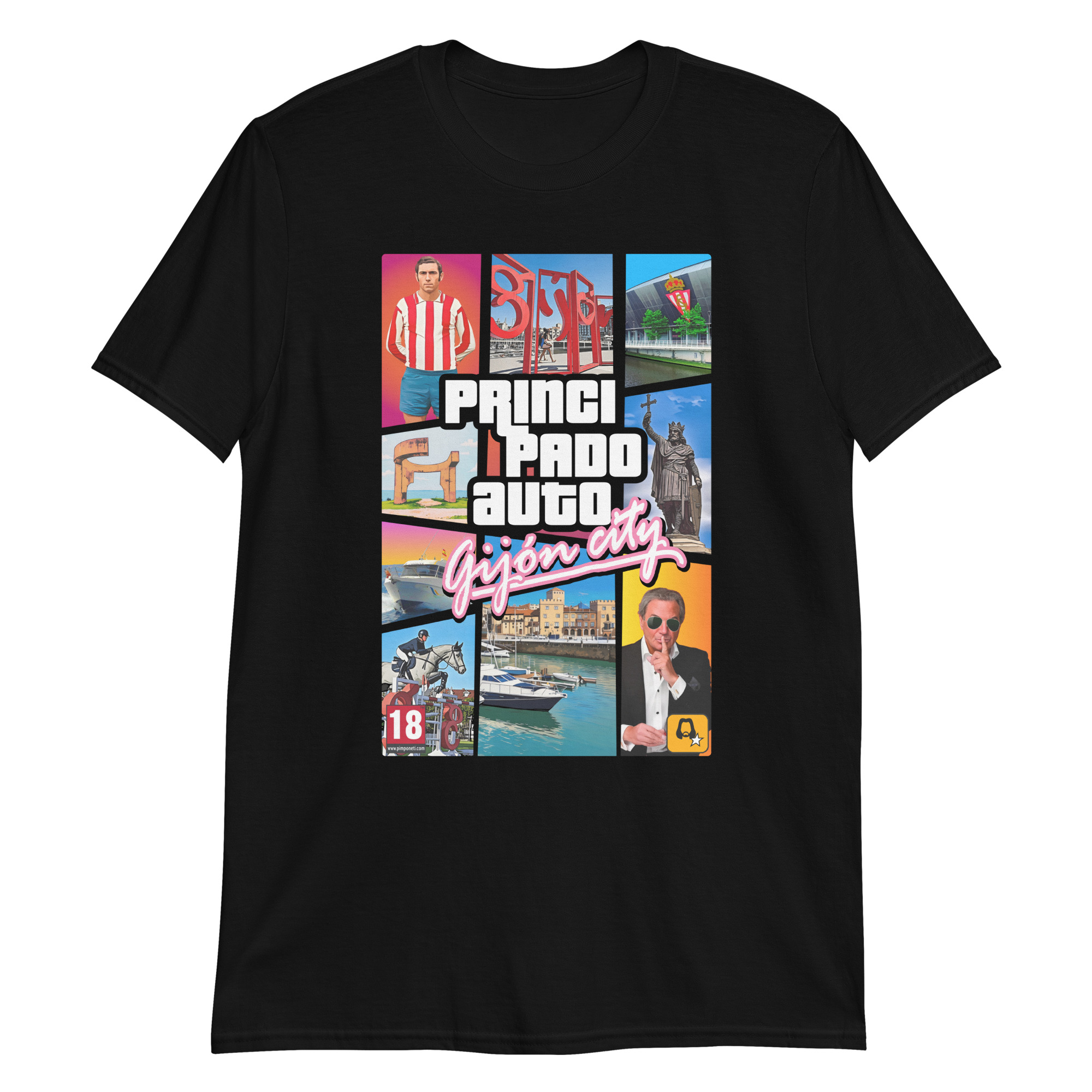 Camiseta Unisex GTA Gijón