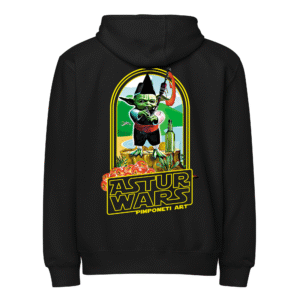Sudadera Unisex Cremallera AsturWars