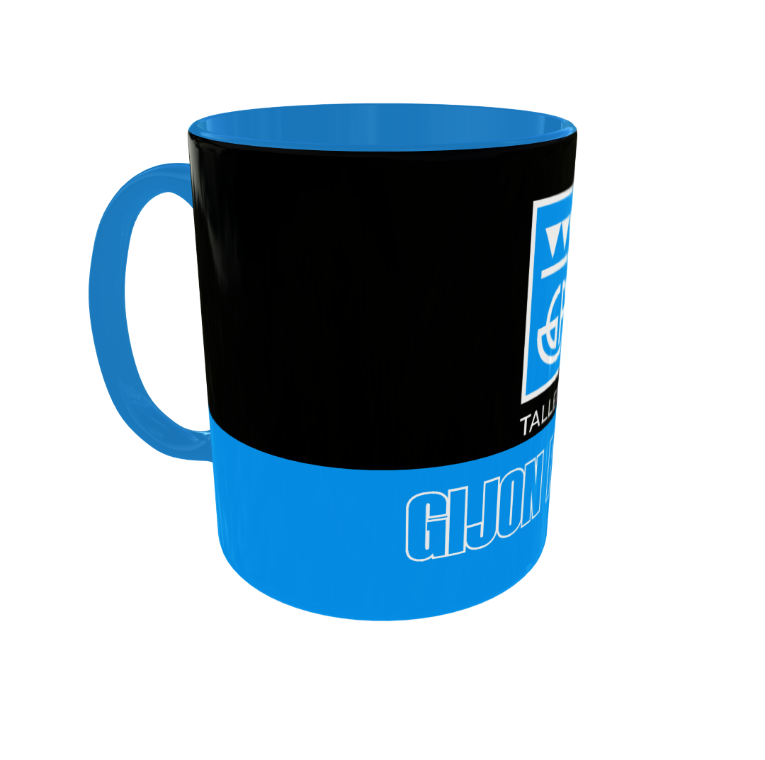 Taza Bicolor Gijón Fabril - Imagen 3