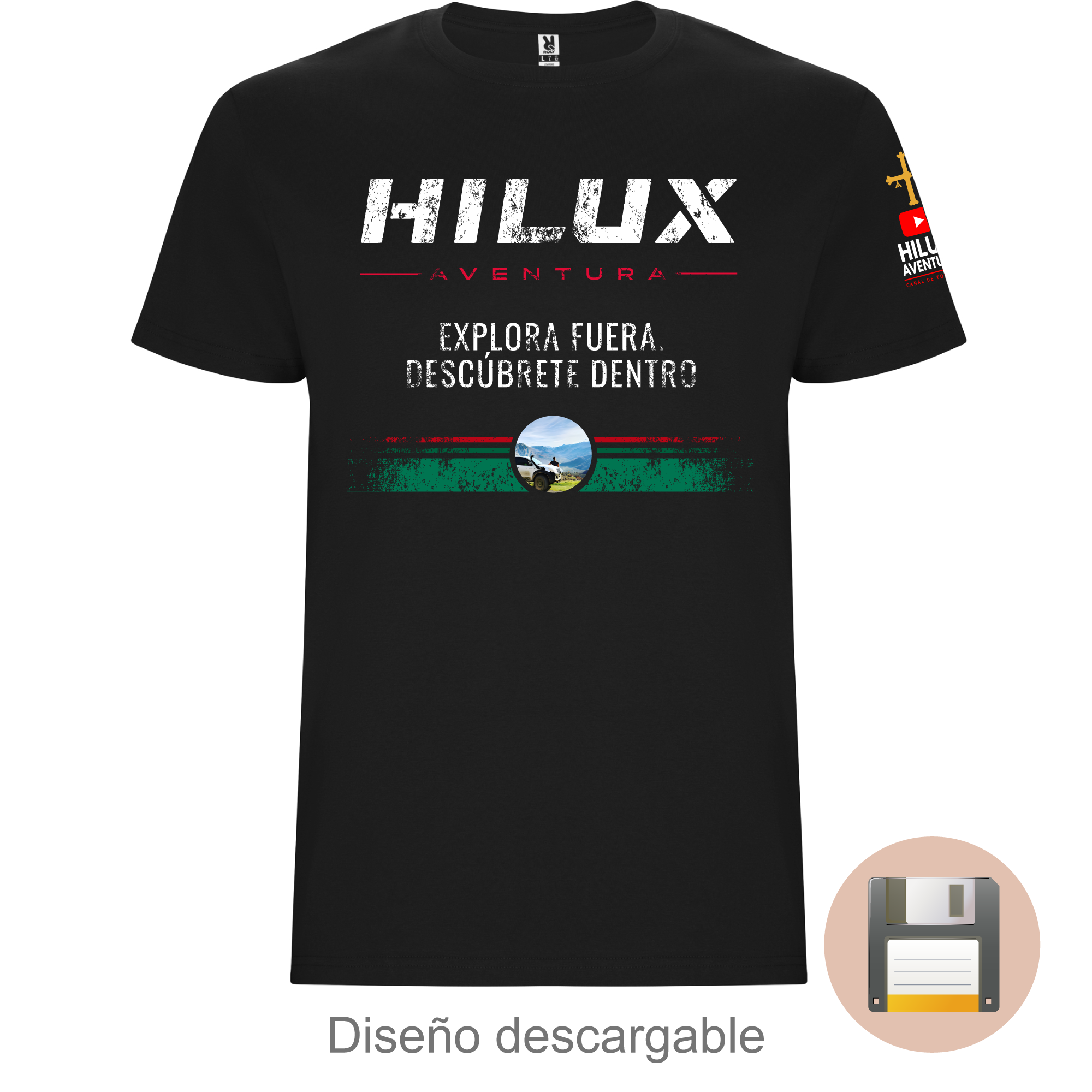 Camiseta Hilux Aventura (Digital)