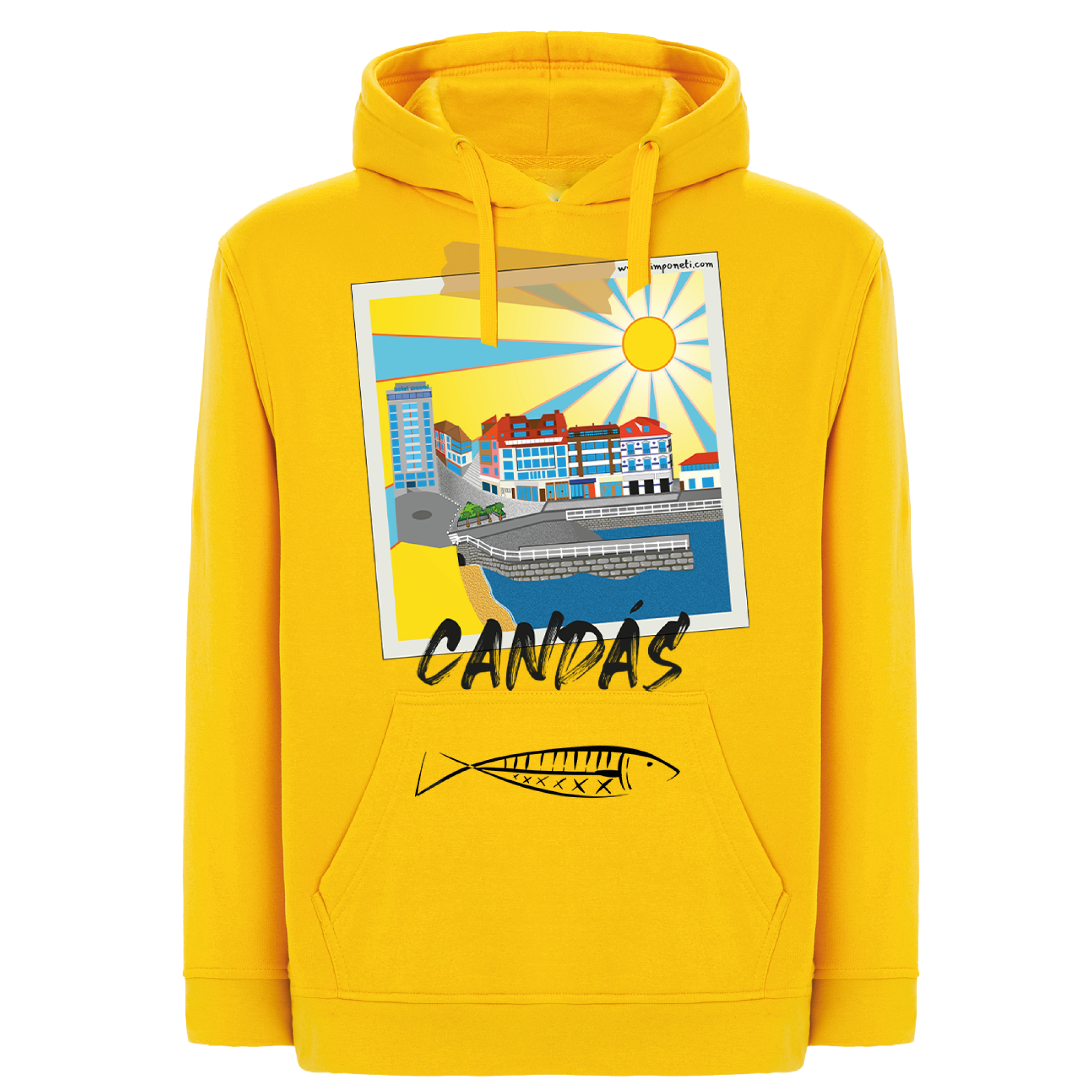 Sudadera Unisex Candás