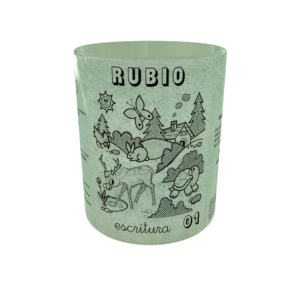 TAZA CUADERNILLO RUBIO - PIMPONETI ART