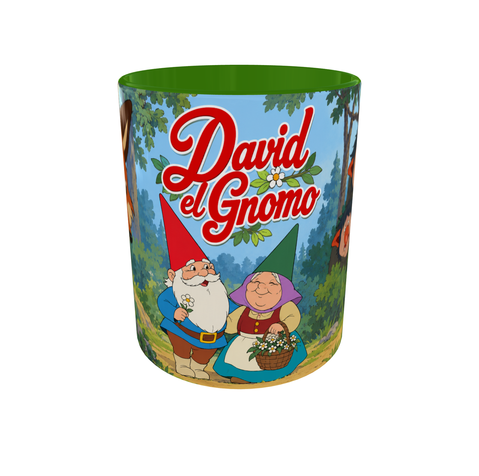 Taza David el Gnomo - Pimponeti Art
